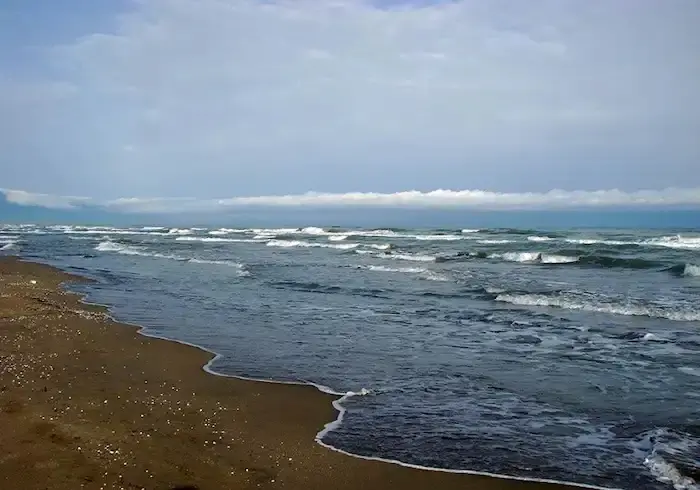 ساحل مواج ماسه ای سرخرود در مازندران 48569746